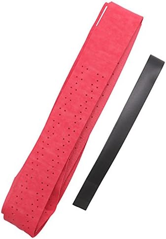 Red 10X Anti-Slip Sweat Band Tennis Badminton Racket Handle Grip Fishing Rod Band