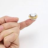 Livoty Tri Fidget Hand Spinner Metal Finger Focus Toy ADHD Autism Kids/Adult (blue)