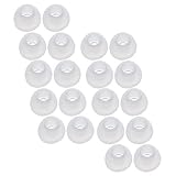 Bluecell 10 Pairs Medium Clear color Silicone Replacement Ear Buds Tips by Generic