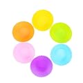 TuangShop Silicone Cup cake Tool Bakeware Baking Pastry 7CM 12pcs 6 Colors