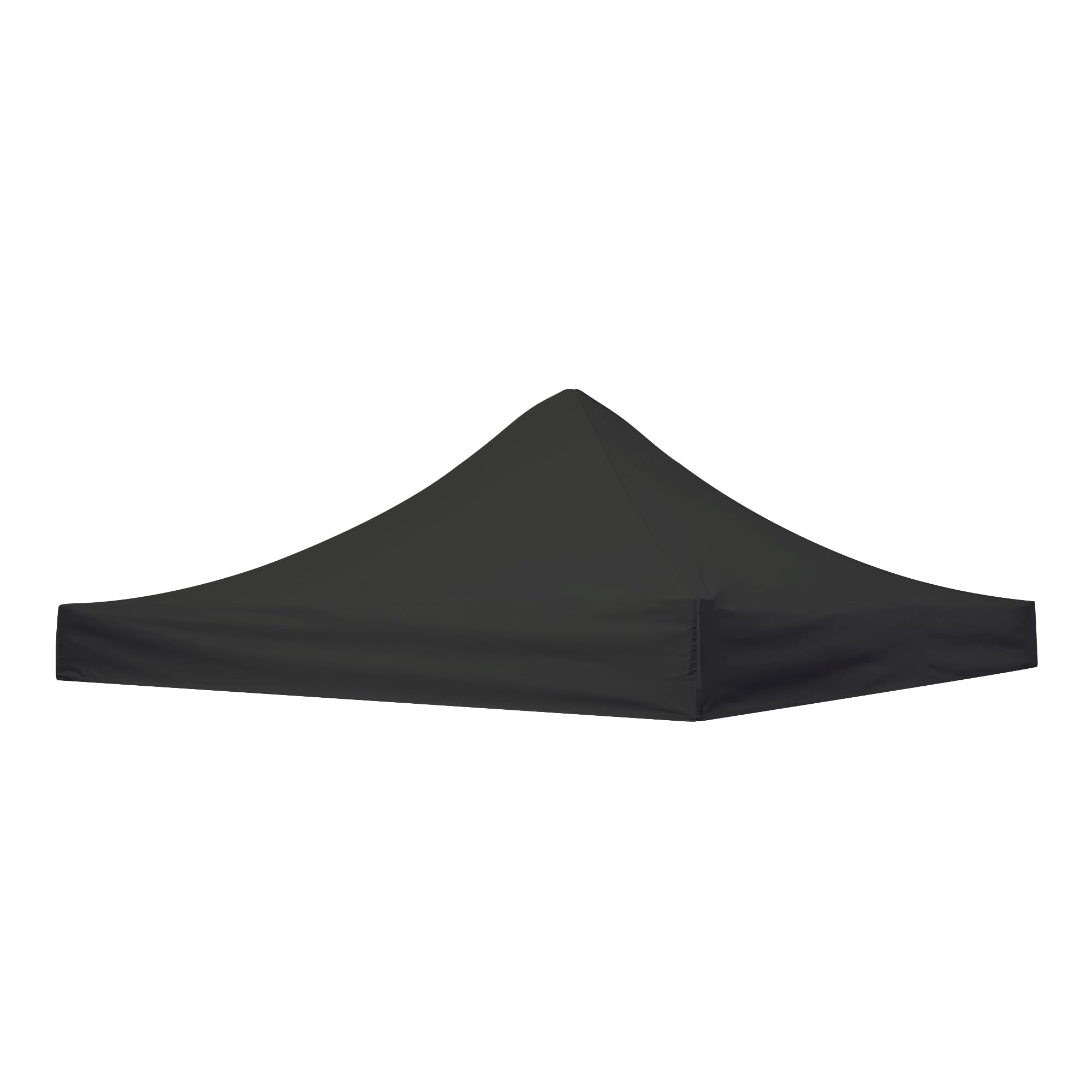 Photo 1 of 10x10 Canopy Replacement Top,10x10ft Pop Up Canopy Tent Cover for Straight Leg Frame,Top Cover Only?Black?