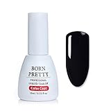 Born Pretty 10ml Nail Art Black UV Gel Polish Super Pure Soak Off Manicure Black Base Color Varnish Lacquer