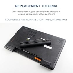 TREE.NB Laptop Battery AL14A32 for Aspire E1-571