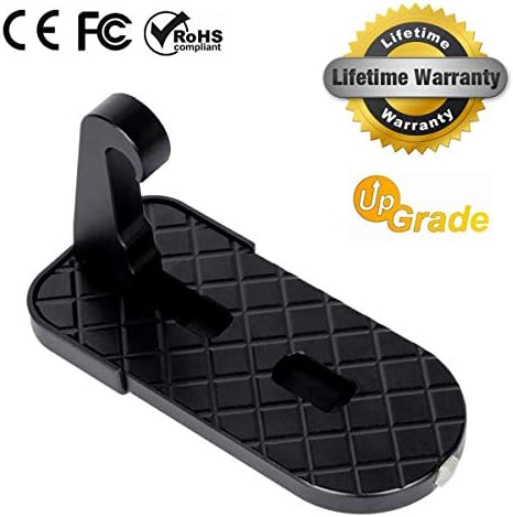 Elebor Car Doorstep, Vehicle Folding Foot Step Ladder Rack Pegs With Safety Hammer Easy Access To Rooftop Roof rack