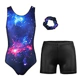 MODAFANS Leotards for Girls Gymnastics with Shorts