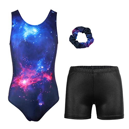 MODAFANS Leotards for Girls Gymnastics with Shorts