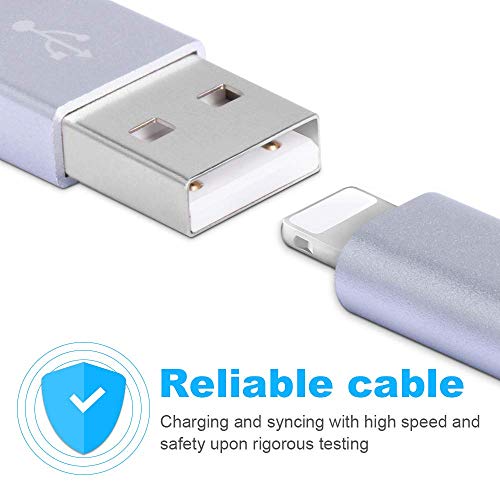 image for Cordking iPhone Charger,MFi Certified Lightning Cables 5Pack 2X3FT 2X6