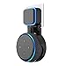 Amazom Echo Dot 3rd Gen Wall Mount, Outlet Wall Mount Hanger Holder for Echo Dot 3rd Generation,Built-in Cable Management, Plug in Kitchens, Bathroom and Bedroom- Black