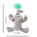 Nookums Paci-Plushies Elephant Buddies - Pacifier Holder (Plush Toy Includes Detachable One Piece Pacifier, Use with Multiple Brand Name Pacifiers)
