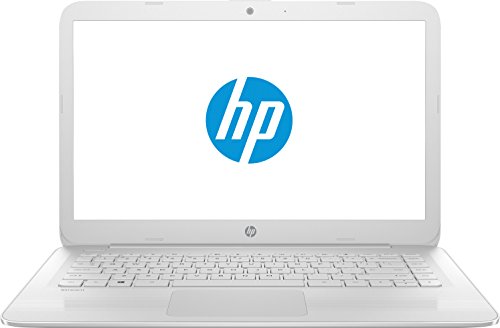 HP Stream Notebook (Snow White) – 14-AX027CL – Intel Celeron, 4GB RAM, 32GB SSD (Renewed)