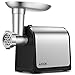Aicok Electric Meat Grinder, Stainless Steel Meat Mincer & Sausage Stuffer, Heavy Duty Food Grinder Including Sausage Making Kit, Blade & Kubbe Attachment for Home Use &Commercial, ETL Approved