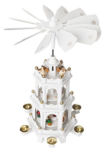 2 BRUBAKER+Christmas+Pyramid+Nativity+Carousel