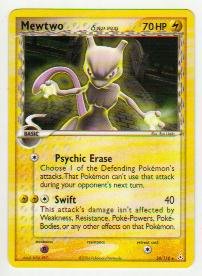 2006 Pokemon EX Holon Phantoms Mewtwo #24/110