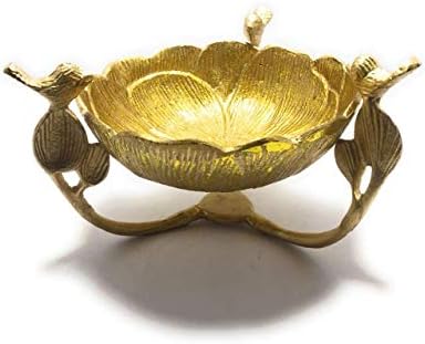 Kartdoor Metal Urli (30 x 30 x 18 cm, Gold)