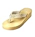 Women's Mid Height Wedge Platform Flip Flops Thong Sandals/Slippers