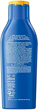 NIVEA SUN Baby Suncream SPF 50+ Protect & Moisture 200ml Kids Delicate Skin view 2