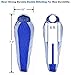 Outdoorsman Lab Mummy Sleeping Bag- 29F Ultralight for Backpacking, Camping, Hiking, Travel- 3 Season Lightweight Compact Bag with Compression Sack