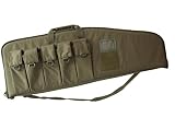 ARMYCAMOUSA Rifle Bag Outdoor Tactical Carbine Cases Water dust Resistant Long Gun Case Bag with Five Magazine Pouches for Hunting Shooting Range Sports Storage and Transport (38" Green)