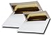 Gold Foil-Lined 70lb. White A7 (5-1/4 x 7-1/4) Envelopes 25 Pack for 5