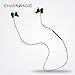 Wireless Bluetooth Headphones, CHARM&MAGIC Bluetooth 4.1 Earbuds Stereo Earphones, Lightweight Sports Earphones with Microphone, CVC 6.0 Noise Isolating Sweatproof Headset (Black)