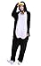 ABING Halloween Pajamas Homewear Onepiece Onesie Cosplay Costumes Kigurumi Animal Outfit Loungewear,Black Penguins Adult S -for Height 150-158cm