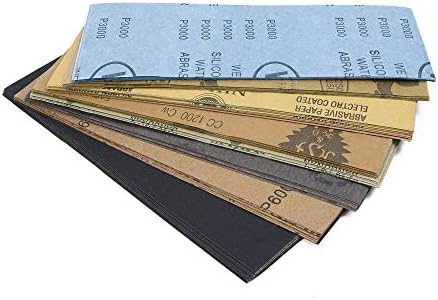 GFHDGTH 90pcs 400-3000 Emery Cloth Roll Polishing Sandpaper For Grinding Tools Metalworking Woodworking Furniture