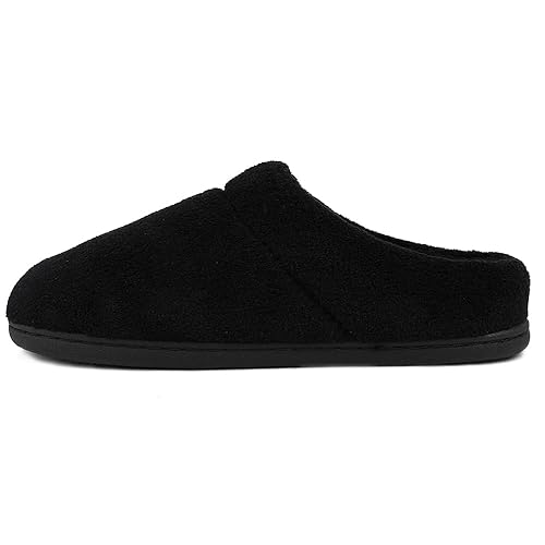 Tempur-Pedic Womens Windsock Scuff Casual Slippers Casual Black