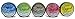 Lindy's Stamp Gang Magical Jar Set, 0.25-Ounce, Sweet Treats, 5 Per Package
