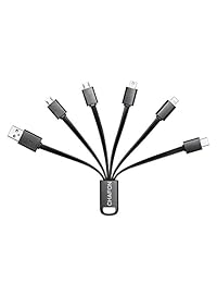 Chafon Cable Multi USB 6 en 1 para carga con puerto tipo C