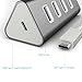 dodocool 4 port USB 3.0 Hub Type C Adapter with USB C Female Charging Port for New MacBook, ChromeBook Pixel