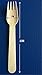 OliaDesign Disposable Wood Cutlery Silverware Forks (100 Piece), White