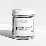 Sakara Chocolate Probiotic Organic Supplement for Digestion & Immune Health 30ct