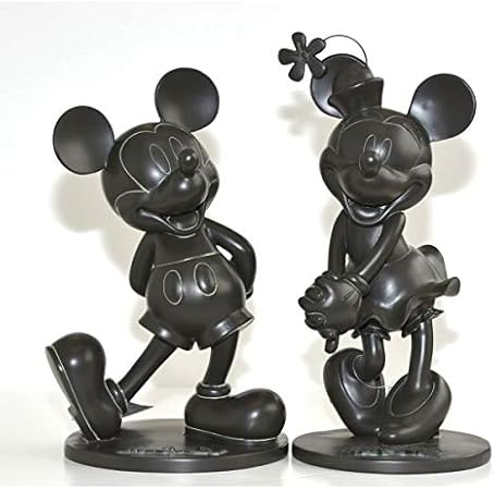 Disneyland Paris Mickey y Minnie Mouse - Juego de Figuras (tamaño Grande), diseño de Mickey y Minnie Mouse: Amazon.es: Hogar