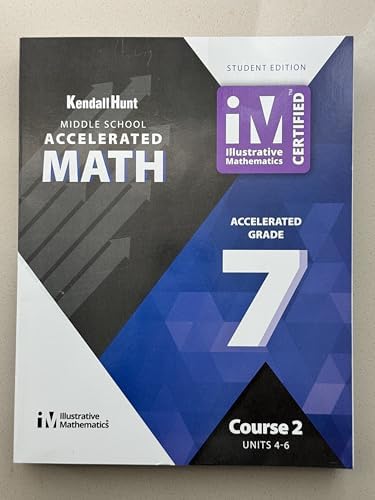 Kendall Hunt , Middle School Math Grade 7 Units 7-9 ,Student