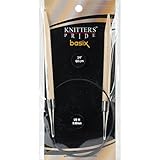 Knitter's Pride Basix Circular 24-inch (60cm) Knitting Needles; Size US 11 (8.0mm) 400201