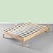 Zinus 14 Inch Deluxe Wood Platform Bed / No Boxspring Needed / Wood Slat Support / Natural Finish, Twin