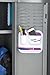 Five Star Locker Accessories, Tri-Pocket with Dry Erase Surface, 7