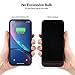 Pxwaxpy Battery Case for iPhone XR, 6800mAh Portable Charging Case for iPhone XR Extended Rechargeable Charger Case Battery Pack Compatible with Apple XR Power Bank Cover(6.1 inch), Black