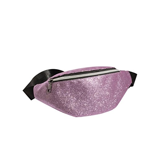 Messenger Bags Near Me. Women's Fanny Pack, Sequins Leather Messenger