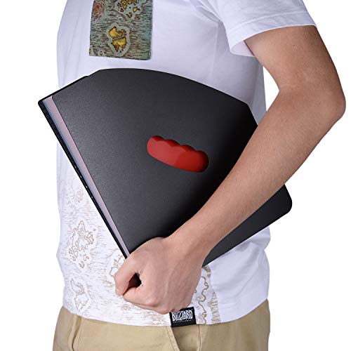 UBAYMAX A4 Expanding Document File Folder, 12 Pockets Wallet with Elastic Fastener File Organiser Paper Divider, Concertina File Accordion Folder Storage Filing for Office School (Black)