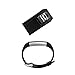 BeneStellar Fitbit Alta Band, Silicone Replacement Band for Fitbit Alta HR and Alta Band With Metal Clasp (Classic) (B# Black&White&Gray)