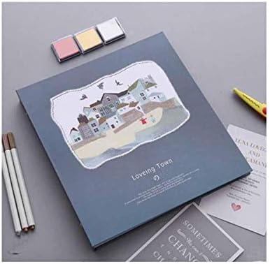 アルバム ホビー カメラ 記念写真アルバム 手作りクリエイティブラブ記念写真アルバム 家電 カメラ 愛の街 エディション E B087cvbtzy