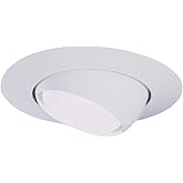 HALO 78P 6-Inch Eyeball Light Trim, White