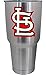 5 Pack St Louis Cardinals Vinyl Decal Sticker Set | Waterproof & UV Resistant Ideal for Cars | Decorate Baseball Gear Team Helmet Cornhole Hard Hat Lunchbox Phone Case Laptop Wall Mug Cup Gift Box