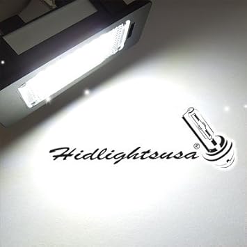 bmw e90 license plate light bulb