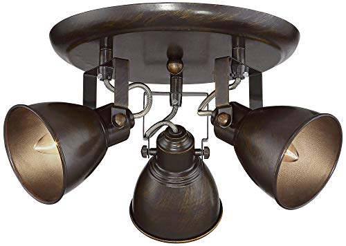 Pro Track Abby 3-Light Bronze Ceiling Track Fixture - Pro Track