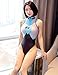 Lucky2Buy Women's Cute D.va Cosplay High Cut Leotard Lingerie One-Piece Bodysuit Teddy (Hatsune Miku)