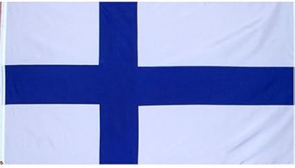 Amazon Com Finland Flag Polyester 3 Ft X 5 Ft Finnish Flags Garden Outdoor