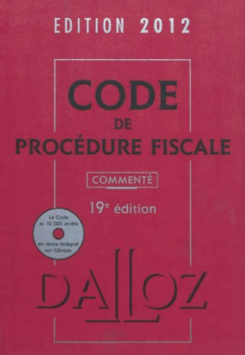 Code de procédure fiscale