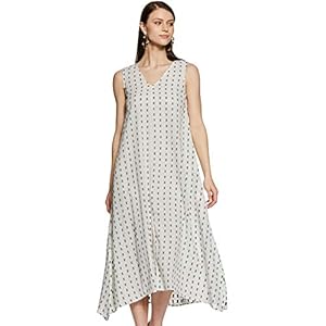 AND Womens V Neck Printed Tunic